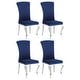 preview thumbnail 1 of 19, Betty Velvet Upholstered Dining Chair (Set of 4)