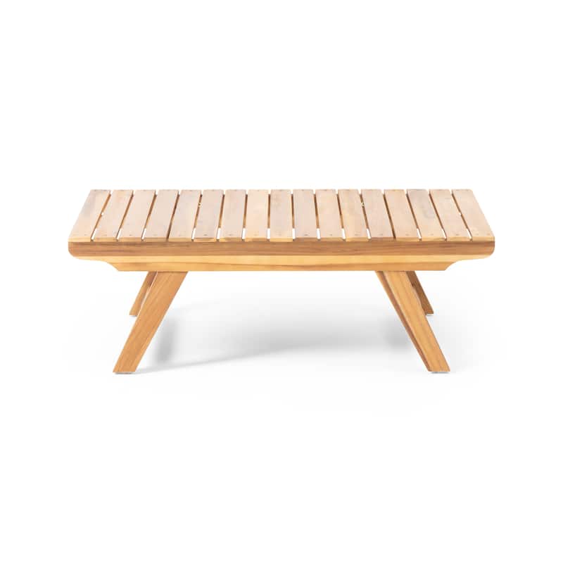 Sedona Acacia Wood 4-piece Outdoor Chat Set by Christopher Knight Home