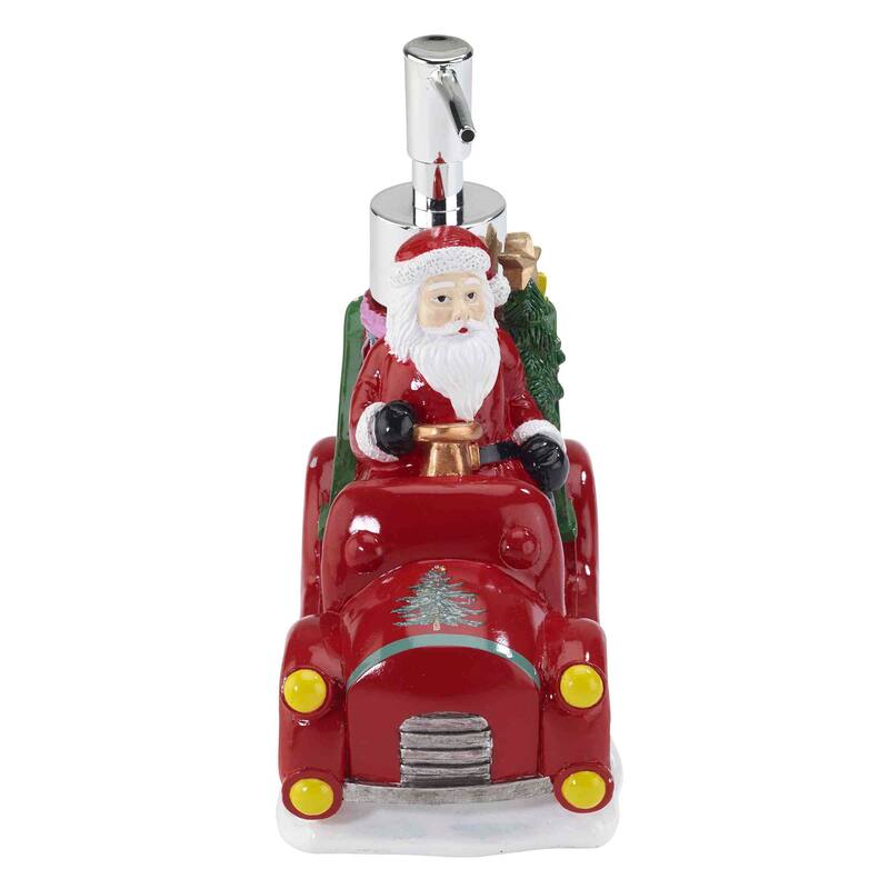 Spode® Christmas Tree Tartan Lotion Dispenser - Multicolor - Lotion Dispenser