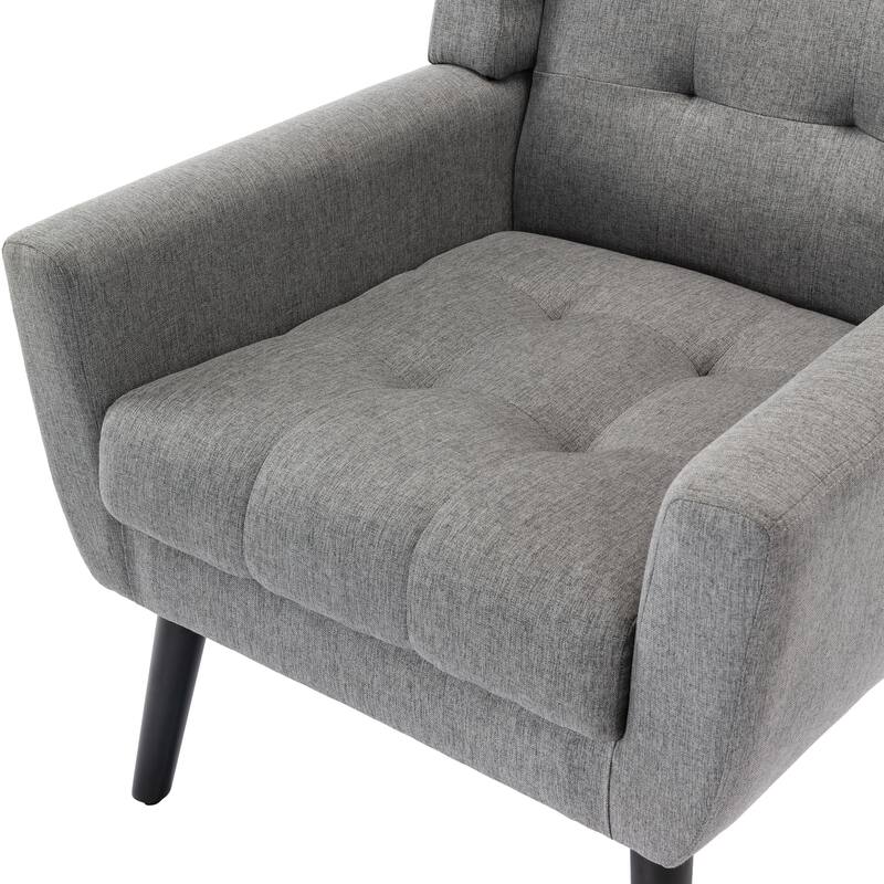 Soft Velvet Ergonomics Accent Chair