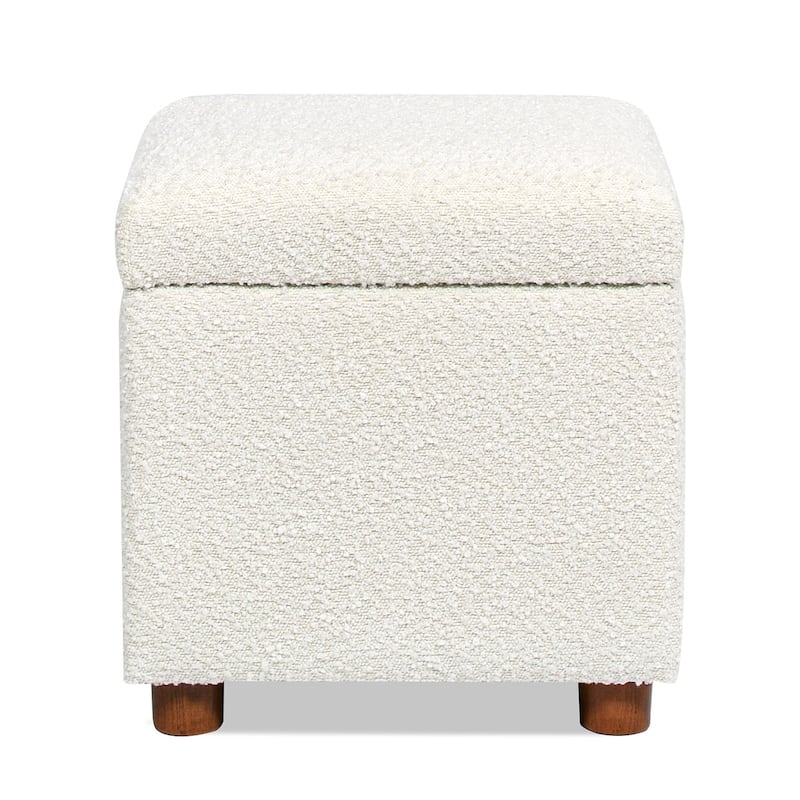 Jennifer Taylor Home Jacob 18" Storage Cube Ottoman