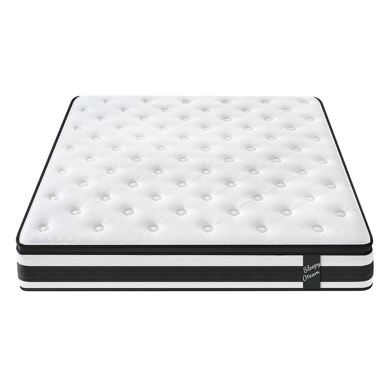 12 Inch Breathable Oeko-Tex 100 Memory Foam Sponge Individual Pocket Spring Mattress