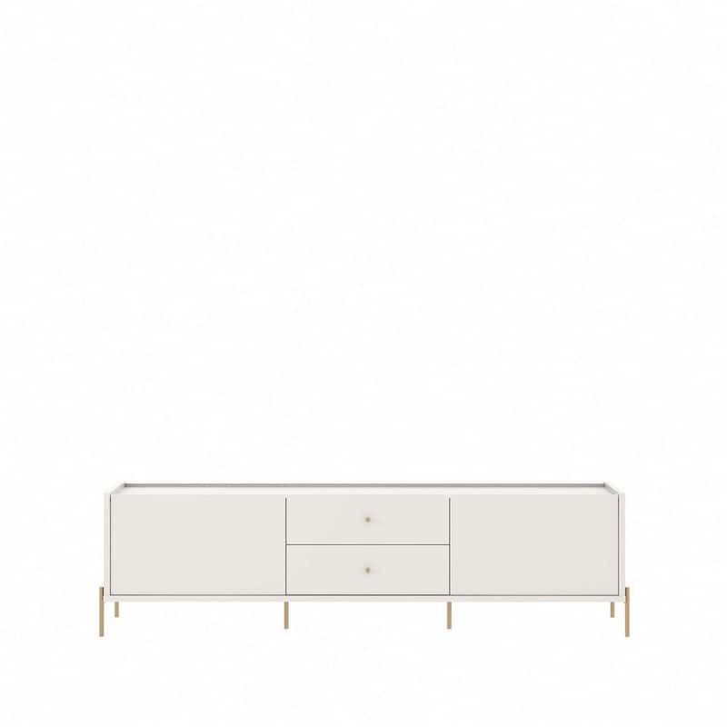 Manhattan Comfort Jasper 86.69 In. Media Cabinet Console