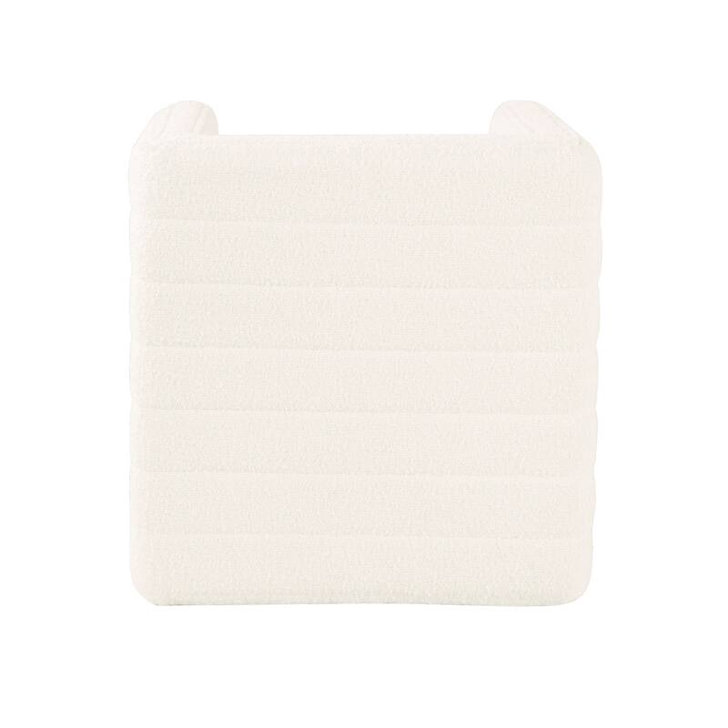 HomePop Modern Channel Ottoman