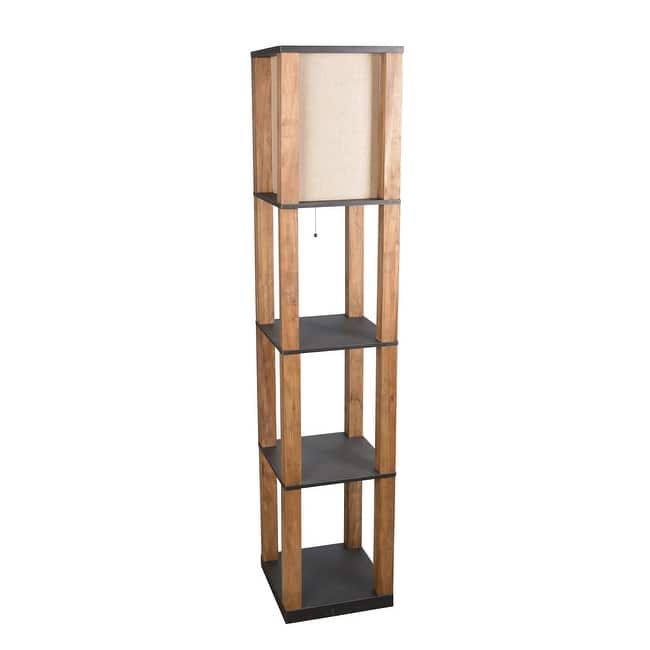 68" Shelf Floor Lamp