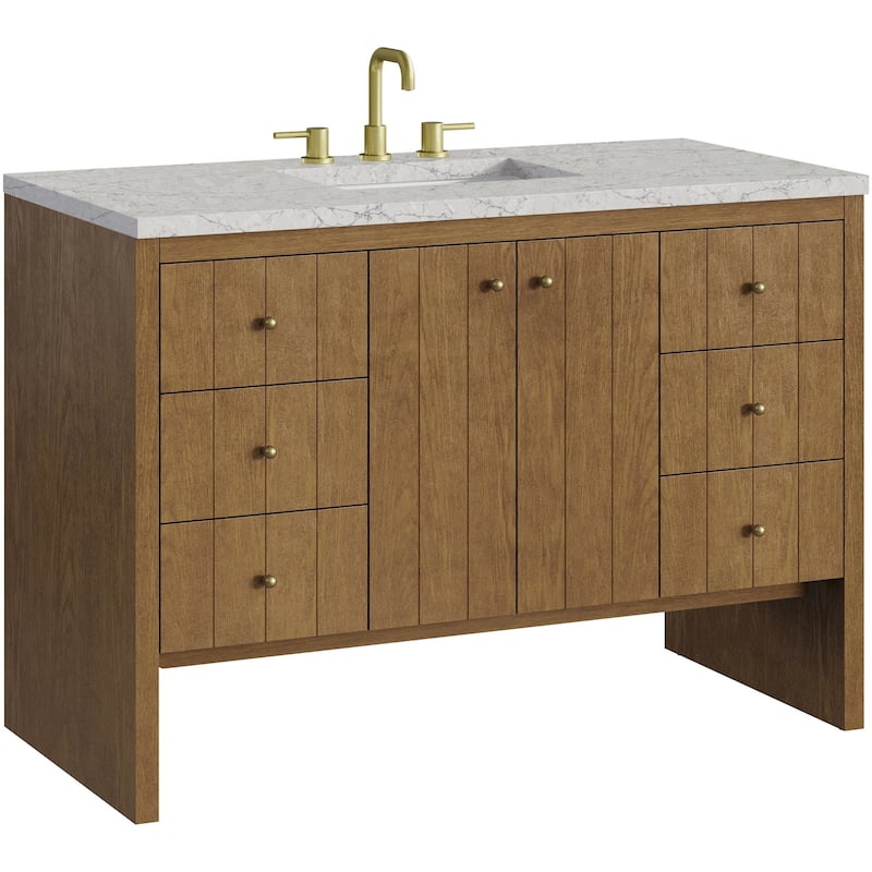James Martin Vanities 435-V48-FEJP Hudson 48" Free Standing Single