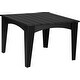 preview thumbnail 4 of 29, Poly Lumber Island Dining Table 44" Square - Black