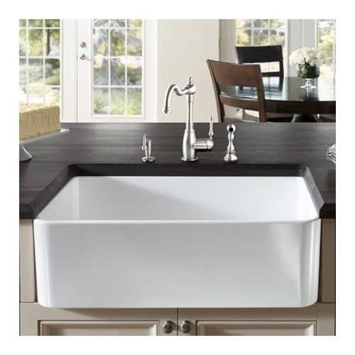 Shop Blanco 518541 Cerana 33 Single Basin Farmhouse Style