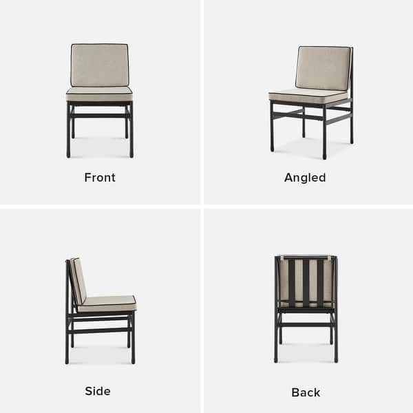 dimension image slide 5 of 9, Mopio Odelia Patio Furniture, Outdoor Sectional Conversation Set