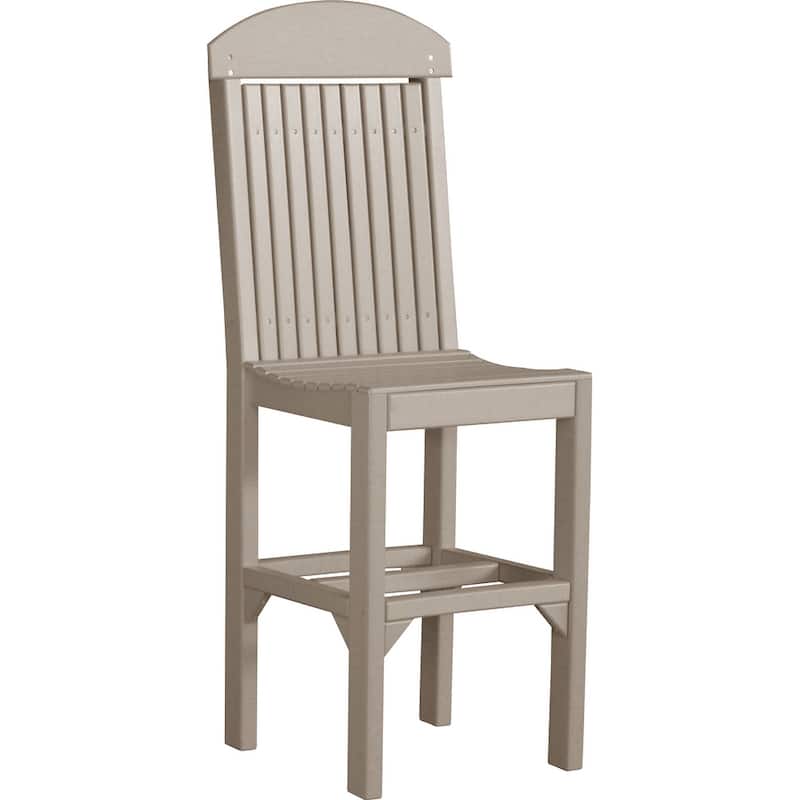 Poly Lumber Round Dining Table Set with Regular Chairs