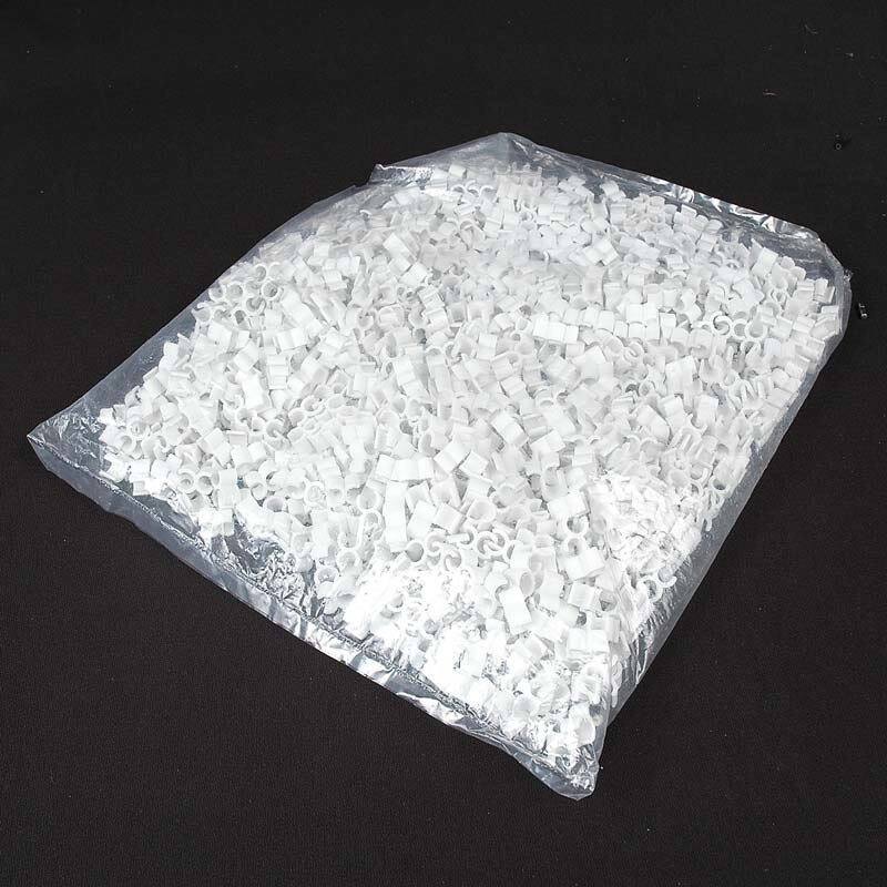 Wire Frame Christmas Light Clips, 3/16", Wire Frames Hold Mini Lights, 1000 Pack