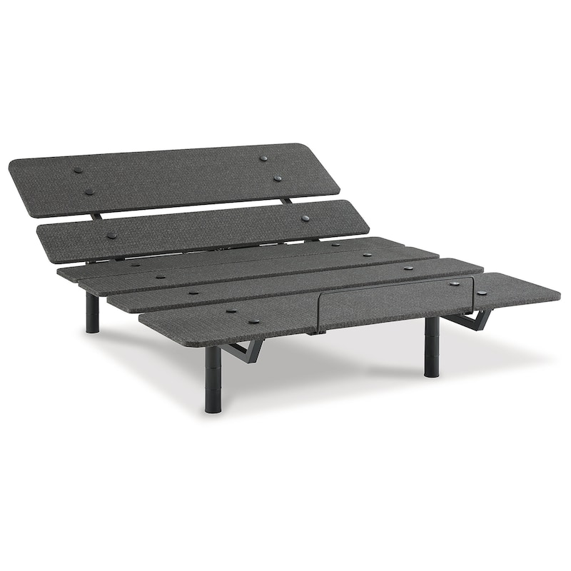 Signature Design by Ashley Cosmic Power Base Black Adjustable Base - Full