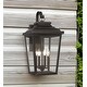 preview thumbnail 5 of 3, The Great Outdoors 72178-C Irvington Manor 4 Light 24" Tall Outdoor
