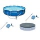 preview thumbnail 2 of 6, Intex 12'x30" Swimming Pool w/ Pump, Maintenance Kit (2 Pack) & 12' Pool Cover - 55