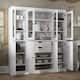 Option White - 4 Clear Glass-4 Solid