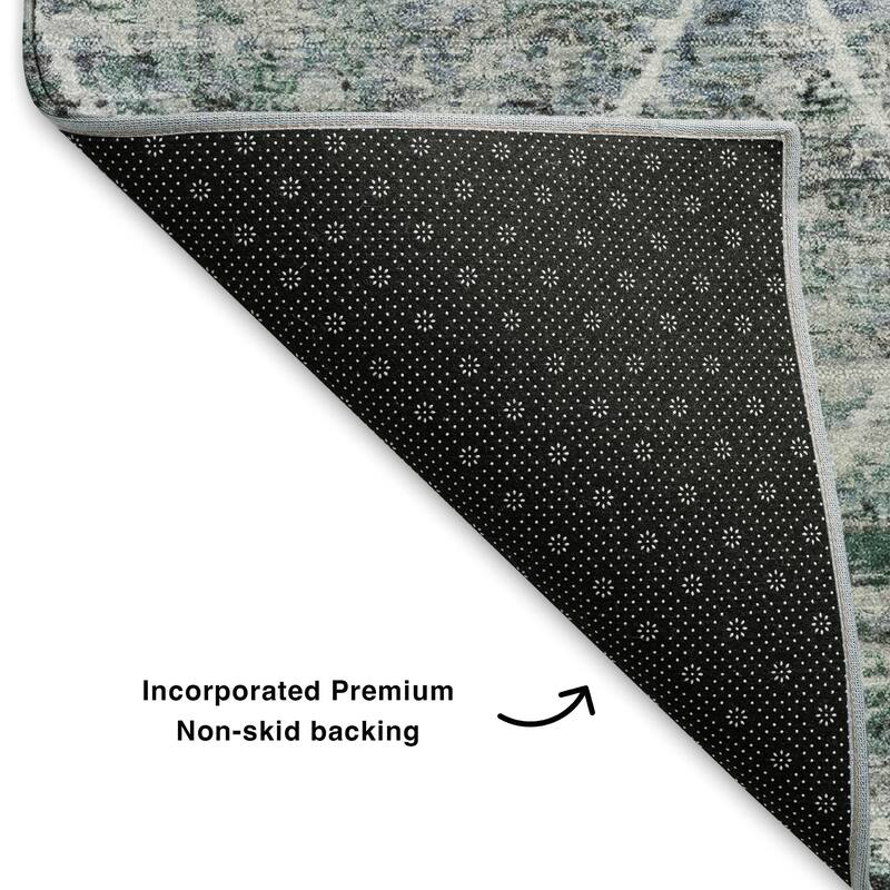 Premium Washable Super Soft Geo Abstract Mayfield Rug