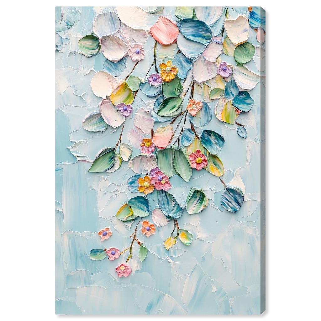 Textured Tendrils II Canvas by Art Remedy, Gallery Wrapped