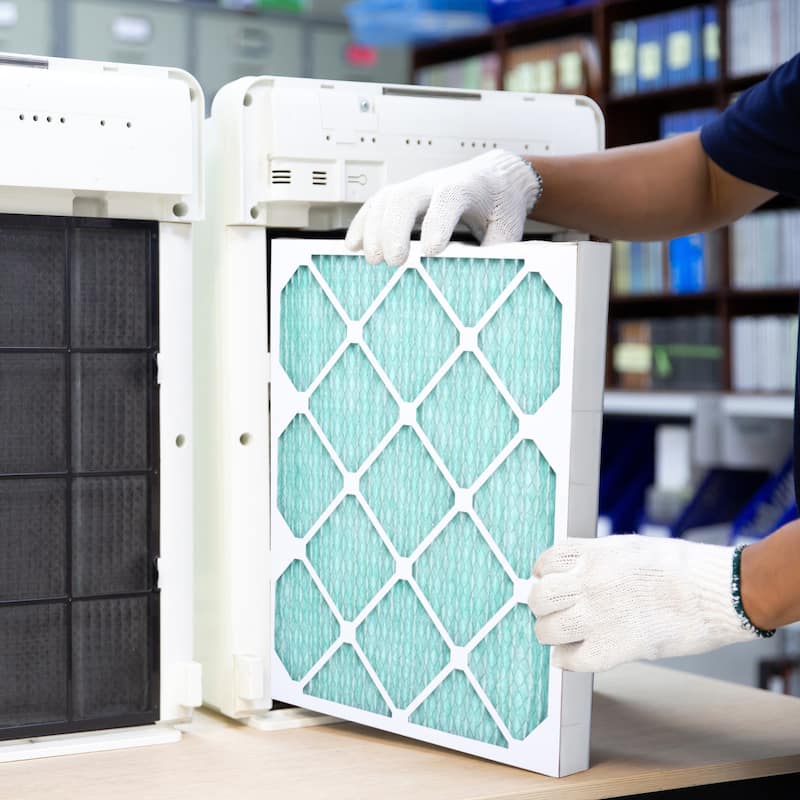 Cabana Air Filters 6 Pack HVAC Furnace Air Filters, MERV 13, 20 x 24 x 1, White - 0.89