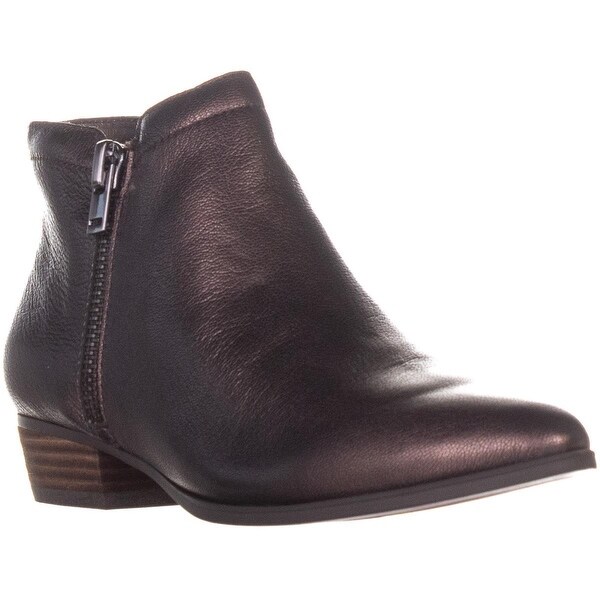 naturalizer blair booties black