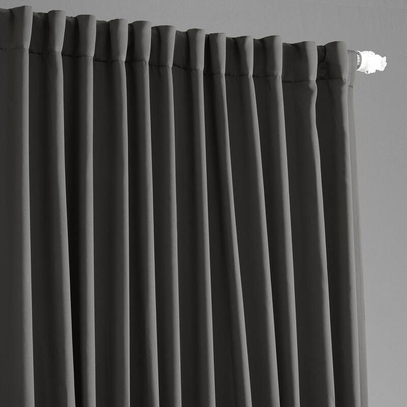 Exclusive Fabrics Extra Wide Room Darkening Curtain (1 Panel)