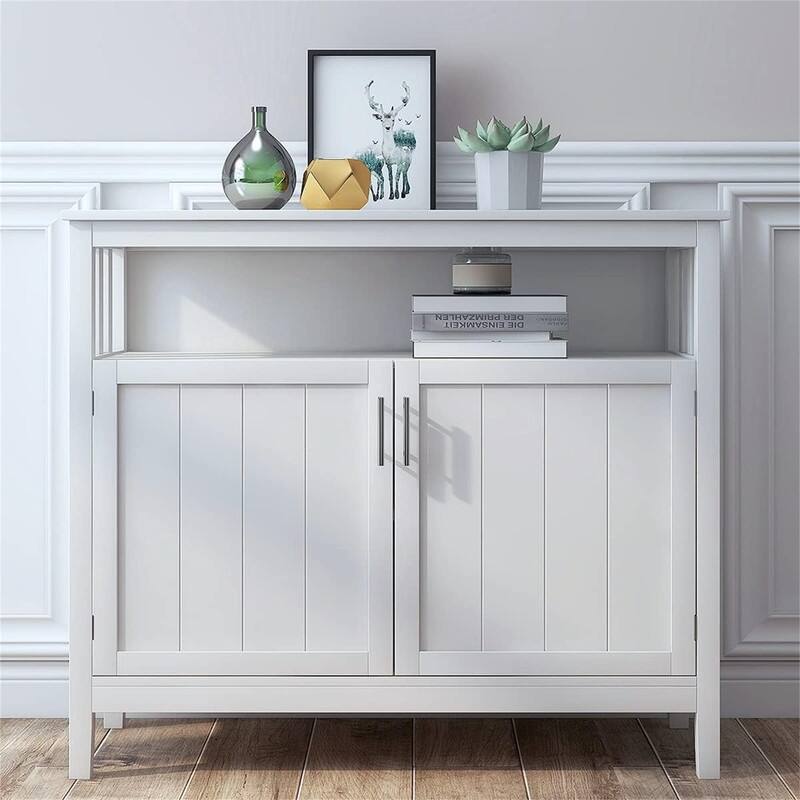 Buffet Cabinet with Storage Kitchen - 15.75"D x 39.96"W x 34.25"H