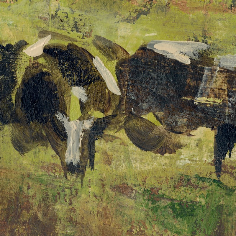 Out to Pasture I Framed Art Print