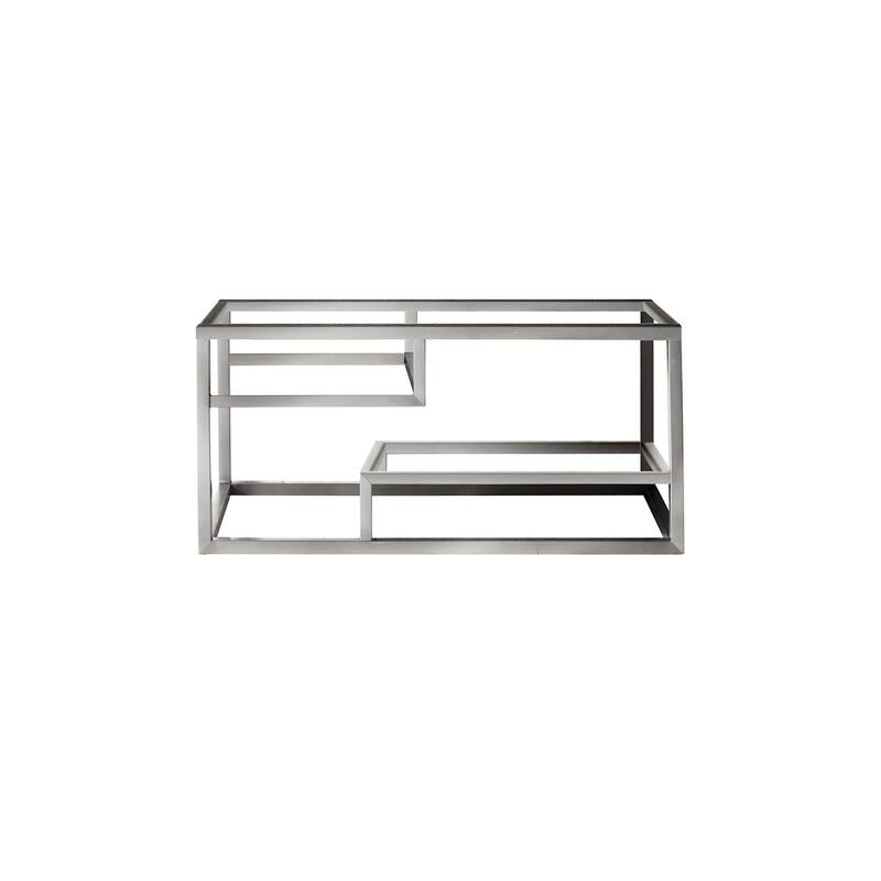 James Martin Vanities 983-B36 Columbia 35" Free Standing Single Basin - Brushed Nickel - Nickel Finish
