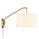 preview thumbnail 3 of 4, Ryleigh 1 Light Articulating Wall Sconce - 12"x11.5"