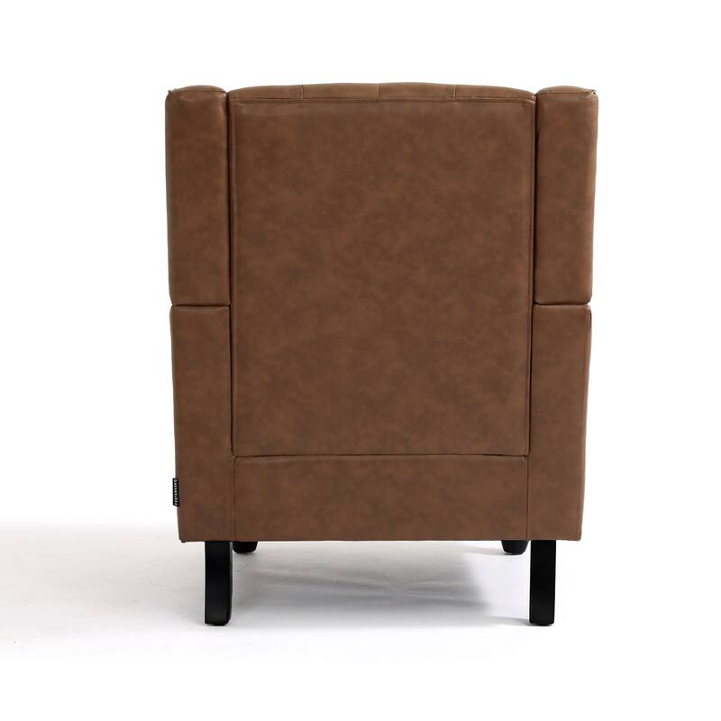 Modern Classic Button Tufted Accent Chair Upholstered Armchair