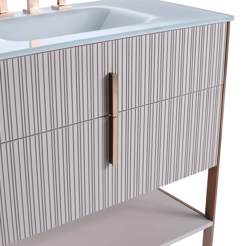 Fine Fixtures Serenity Modern bathroom vanity