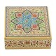 preview thumbnail 4 of 3, Novica Handmade Bloom Papier Mache Decorative Box