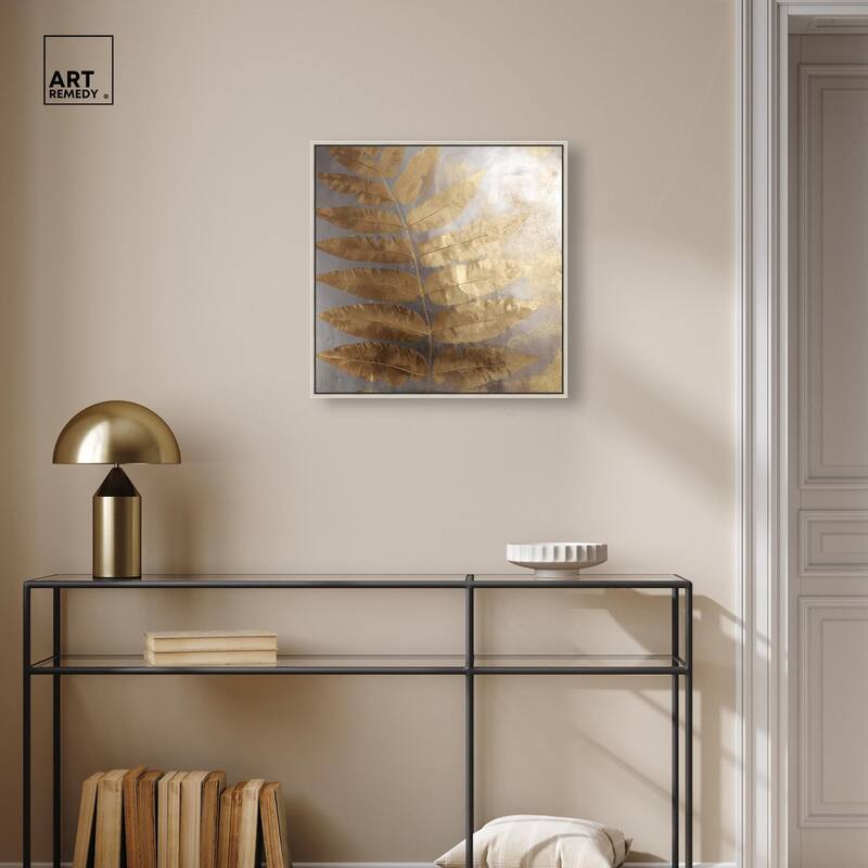 Golden Canopy (II) Canvas by Art Remedy