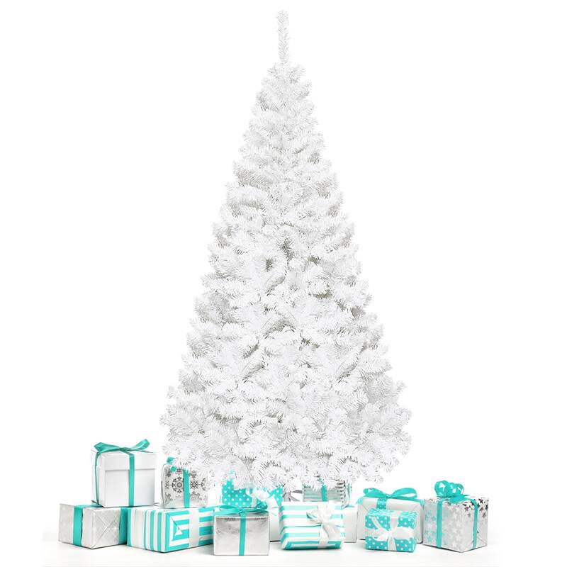 Artificial Christmas Tree White Pine Tree with Solid Metal Legs - 5 Foot