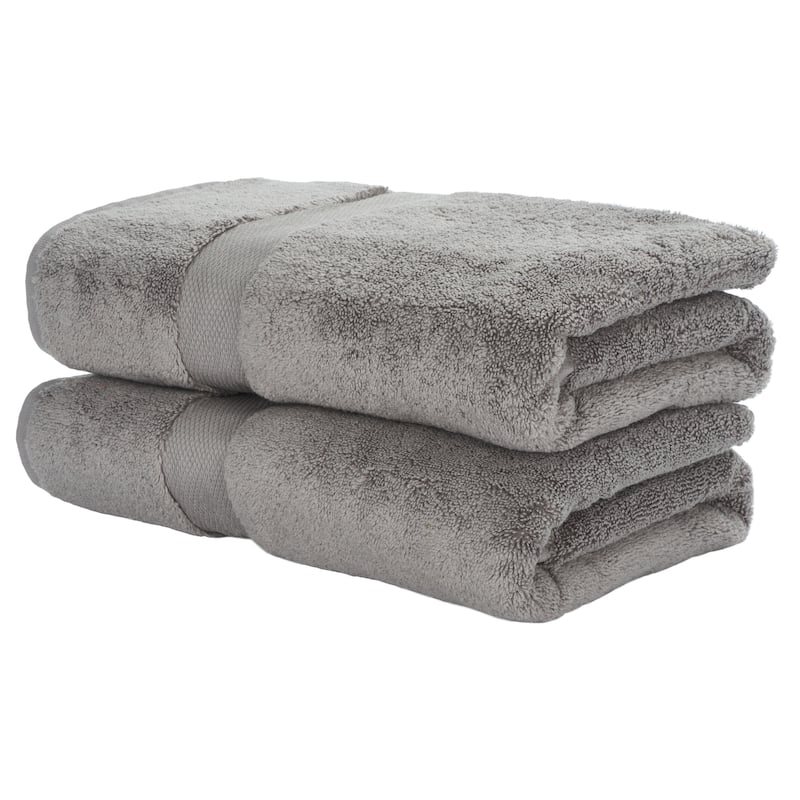 SAFAVIEH Super Plush Bath Towel (Set of 2) - 27" W x 54" H