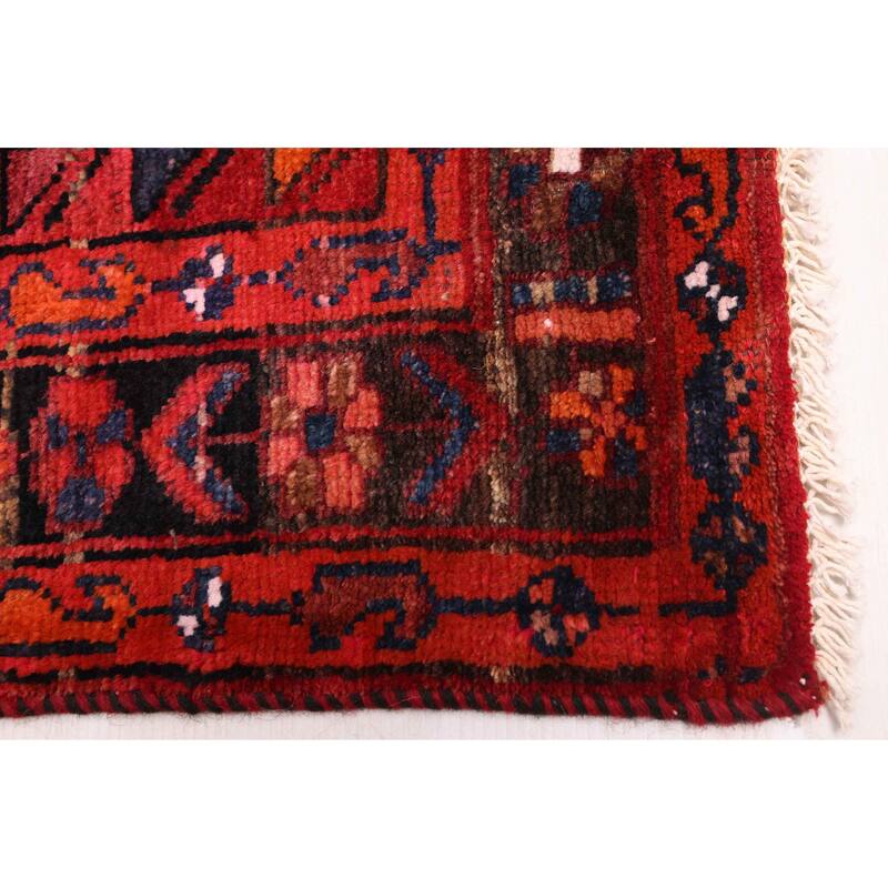ECARPETGALLERY Hand-knotted Konya Anatolian Red Wool Rug - 5'1 x 10'4