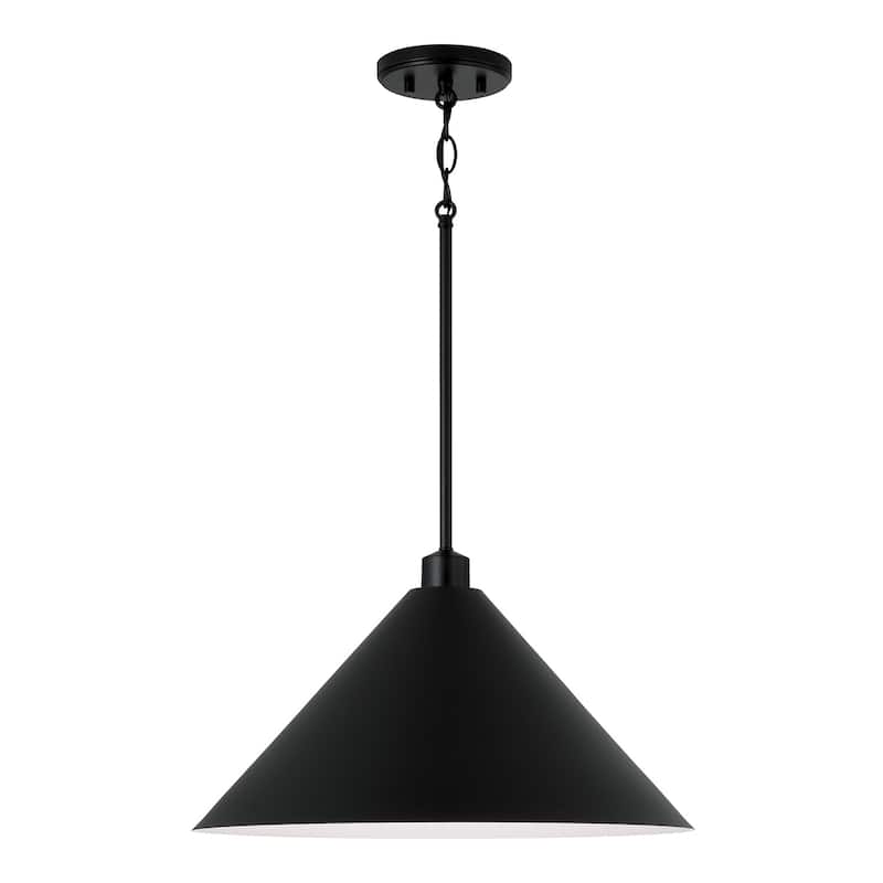 Alden 1-Light Pendant - 18"W x 10.25"H