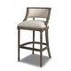 preview thumbnail 11 of 72, Paris Farmhouse Counter and Bar Stool with Backrest
