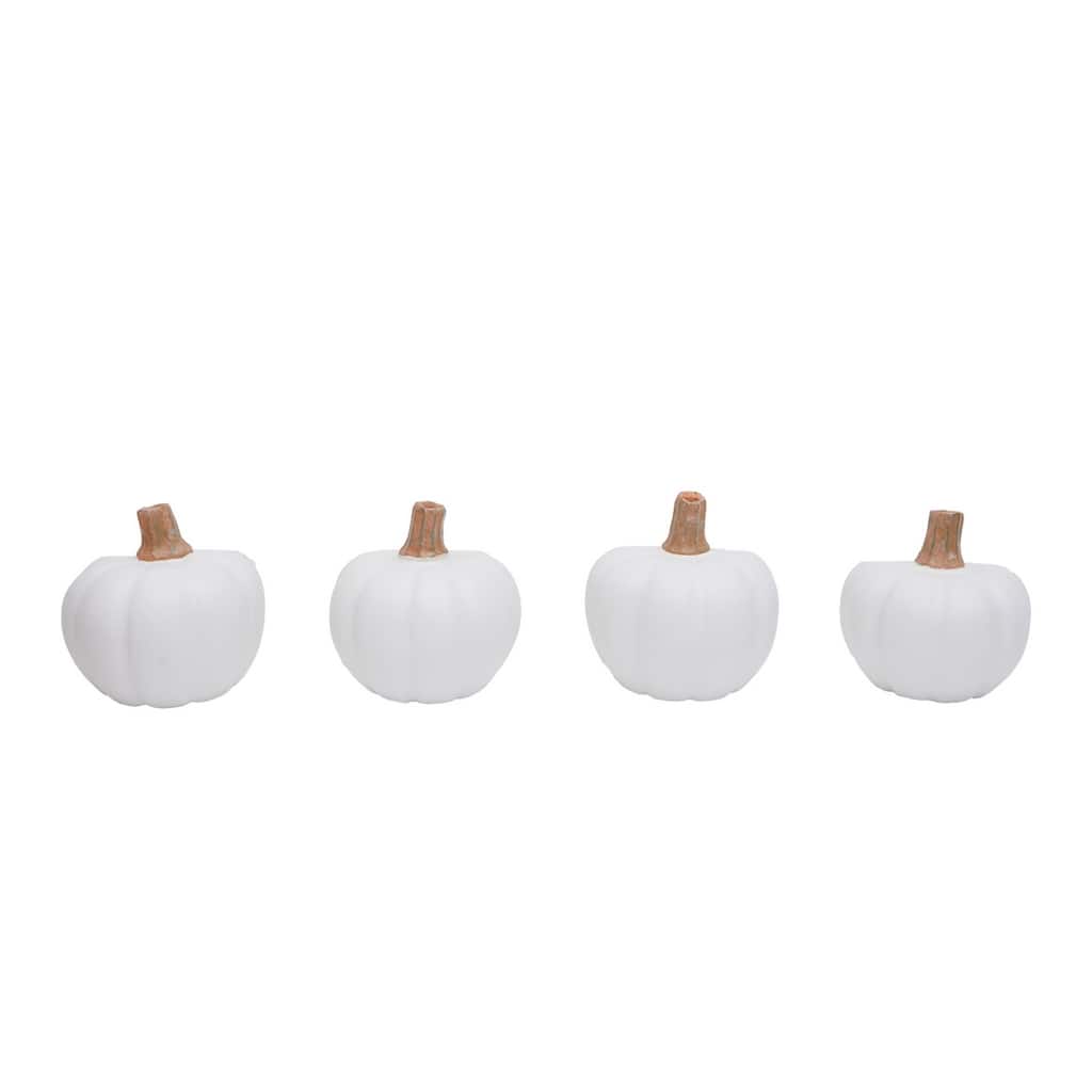 Pumpkin Extra Small - White Matte