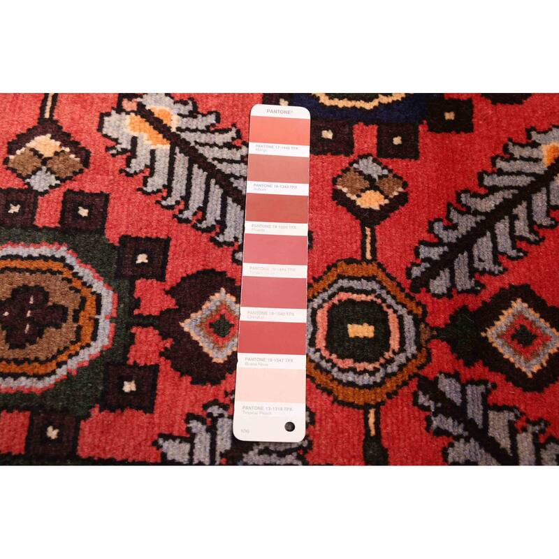 ECARPETGALLERY Hand-knotted Andelz Light Red Wool Rug - 3'1 x 6'9