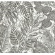 preview thumbnail 1 of 3, Scott Living Brentwood Black Palm Leaves Wallpaper