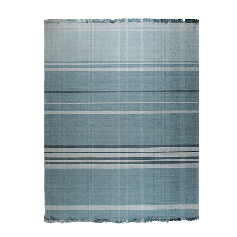 Hand-Knotted Wool Khotan Rug, 9' x 12', Green Area Rug, Stylish Handcrafted Soft Texture for Bedrooms or Home - L