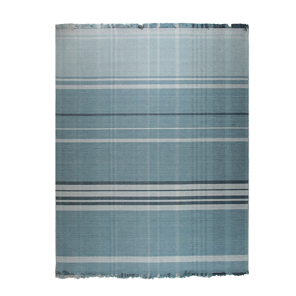 Hand-Knotted Wool Khotan Rug, 9' x 12', Green Area Rug, Stylish Handcrafted Soft Texture for Bedrooms or Home - L