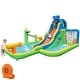 preview thumbnail 7 of 5, Inflatable Water Slide Giant Water Park for Kids Backyard Fun with 680w Blower