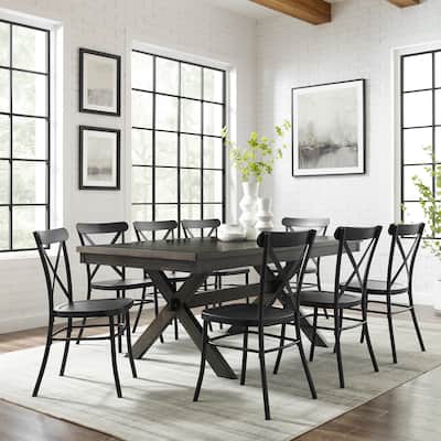 Crosley Hayden 9Pc Dining Set W/Camille Chairs