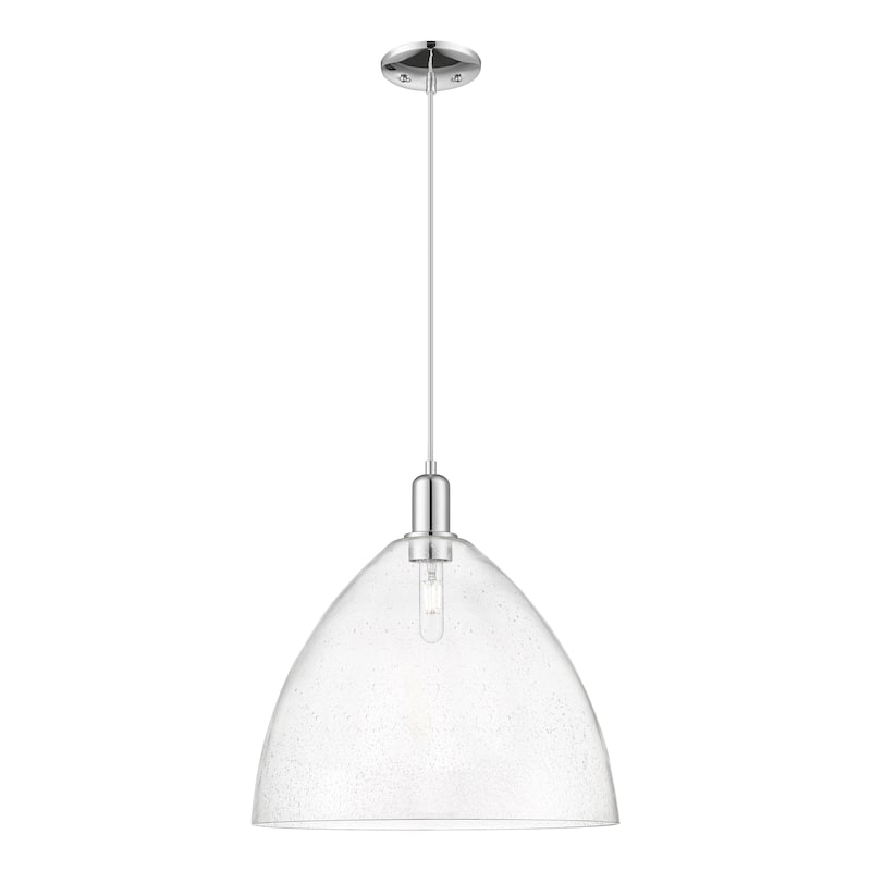 Innovations Lighting Endless Possibilities Arcadia - Bristol - 1 Light 16" Cord Hung Mini Pendant - Polished Chrome/Seedy