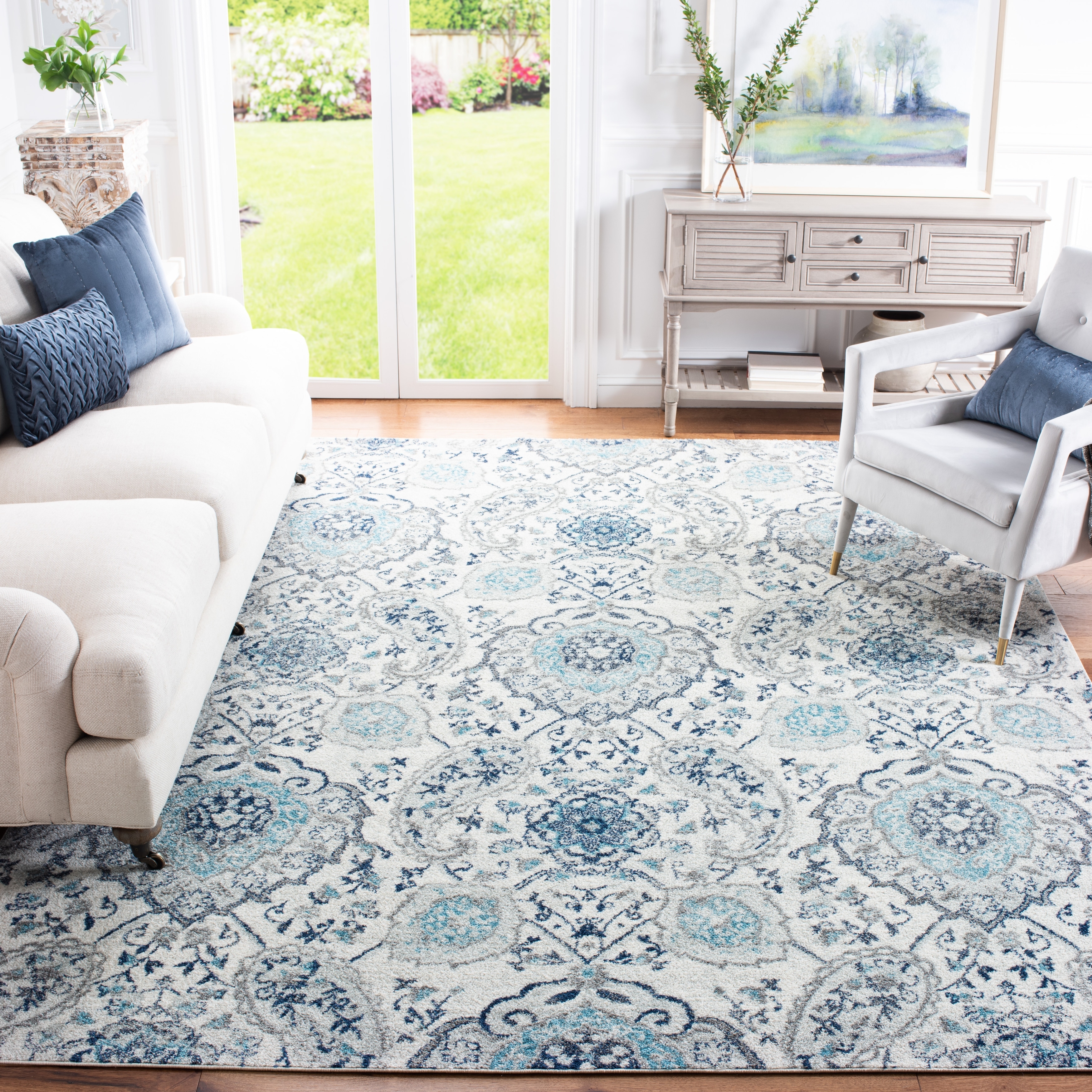 Safavieh Madison Belle Vintage Boho Paisley Rug 