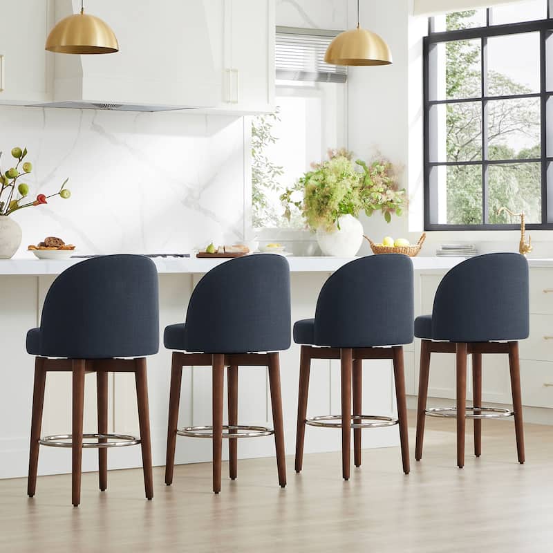 Spruce & Spring Elaine 26 inch Swivel Counter Height Bar Stools Set