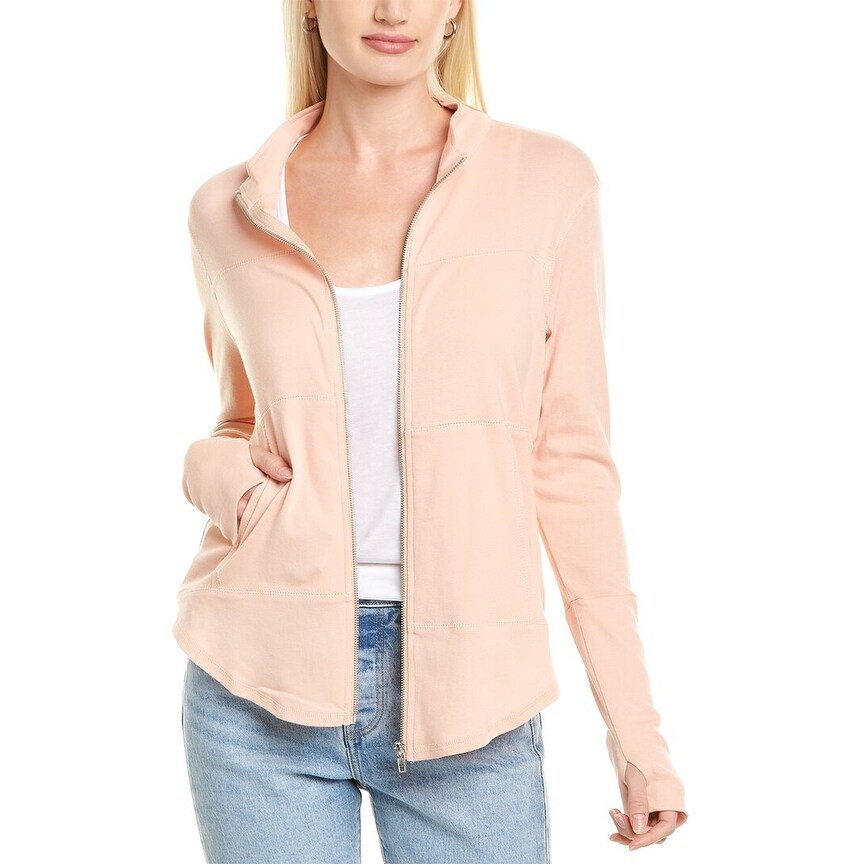 mock neck jacket women's