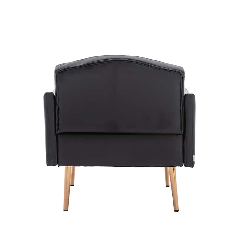 Tufted Decorative Fabric Armchair