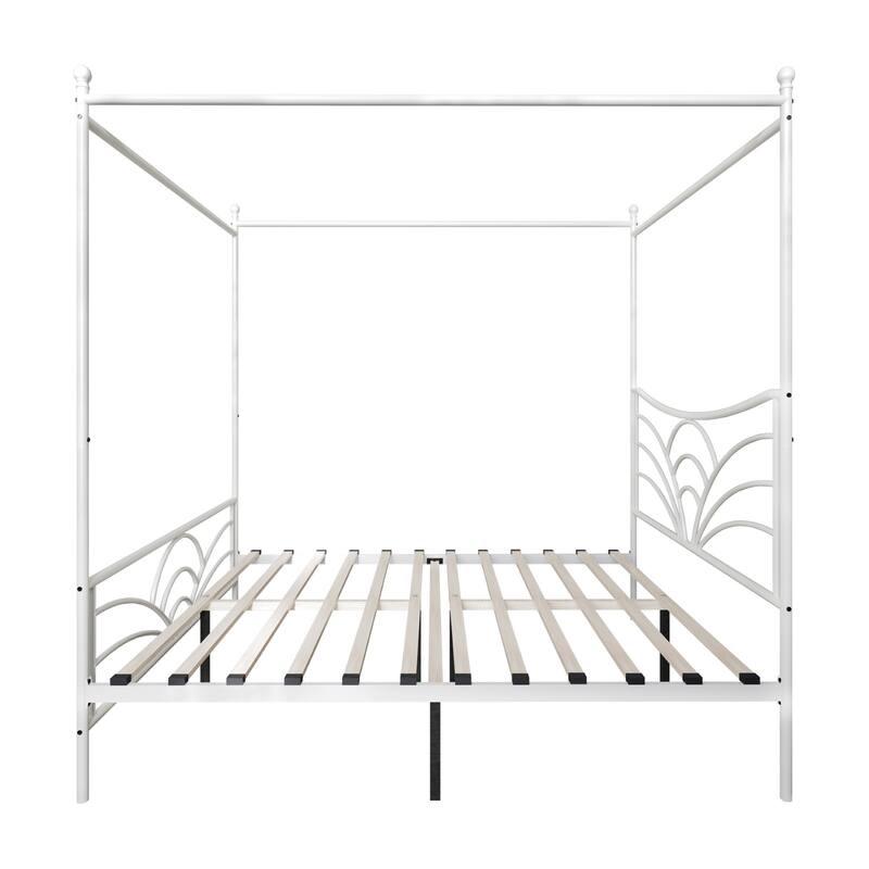 Clayfell Denver Metal Canopy Bed